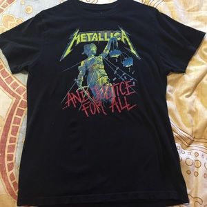 Metallica band tee